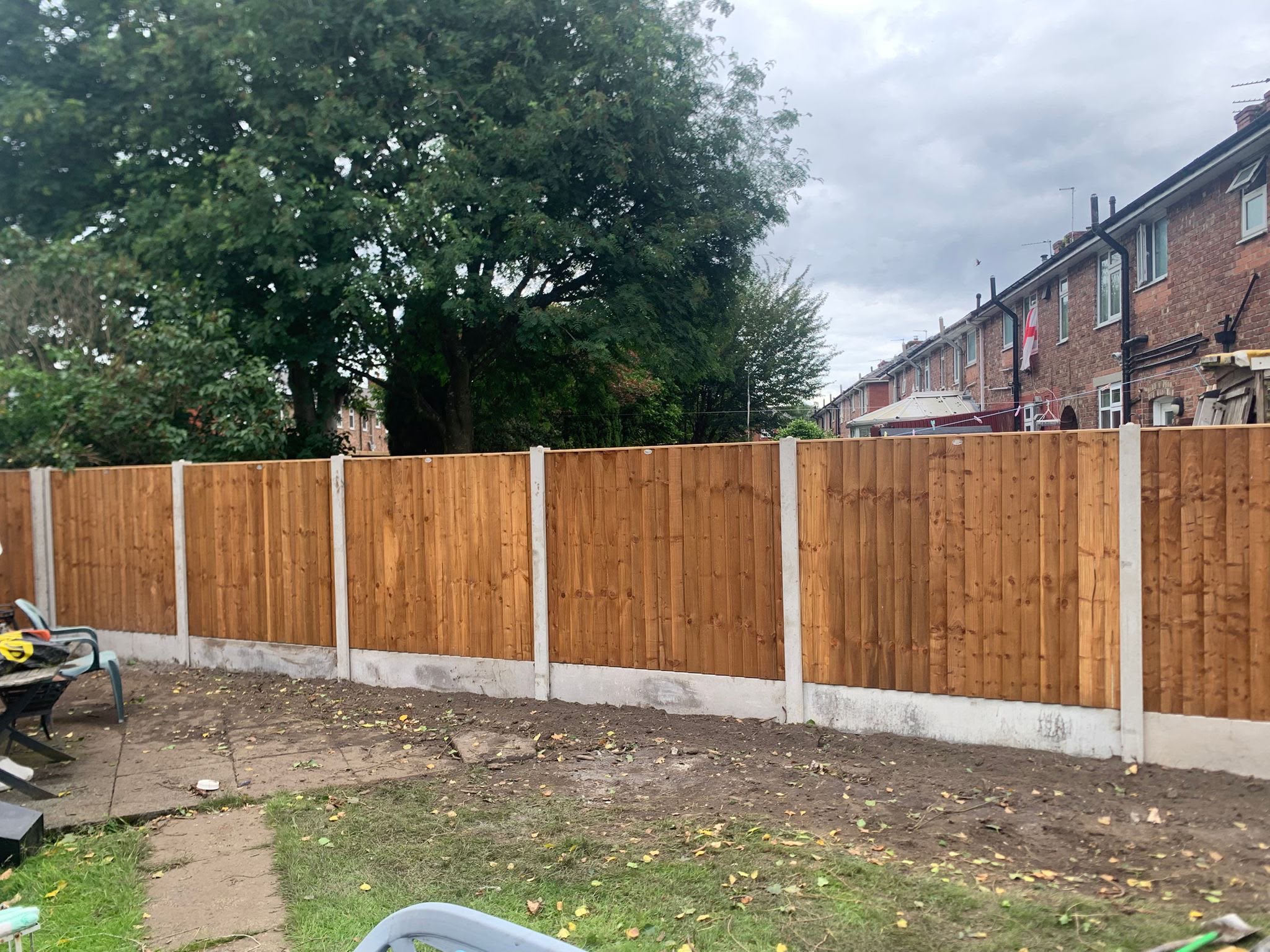 Panel Fencing Installation